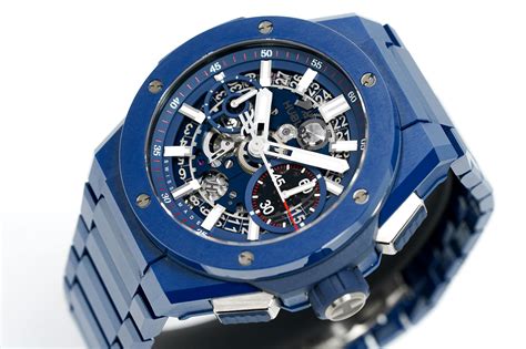 hublot big bang blue black|big bang integrated blue sapphire.